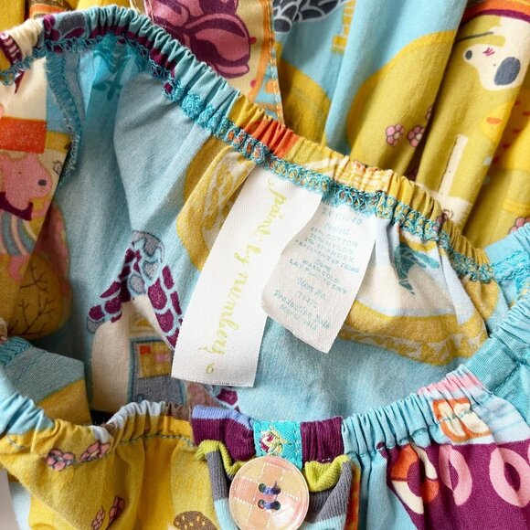 Matilda Jane Paint by Numbers Woodland Creatures Novelty Dress - Size 6 - Picture 3 of 4